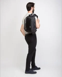 Men's Backpack Black-Black Polyester Bags - Backpacks Black/black