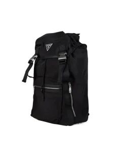 Men's Backpack Black Polyester Bags - Backpacks