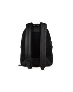 Men's Backpack Charcoal-Black Leather
