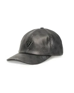 Men's Baseball Cap Black-White Polyester Accessories - Caps Black/white