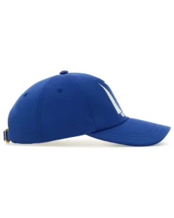 Men's Baseball Cap Blue Cotton