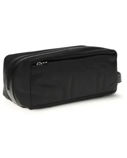 Men's Beauty Case With Zip Nero Fabric Cases Black