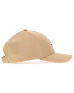Men's Beige Cotton Baseball Cap 222 Cappelli E Fasce Per Capelli Hat