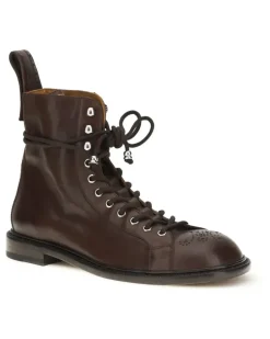 Men's Billy Leather Ankle Boots Radica-Palladium Brown