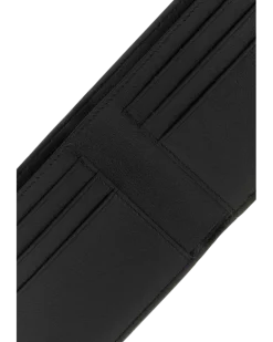 Men's Black Leather Wallet Neroneronero Exterior: Portafogli