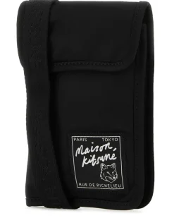 Men's Black Nylon Phone Case Cover