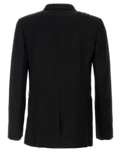 Men's Blazer Black Wool Blazers
