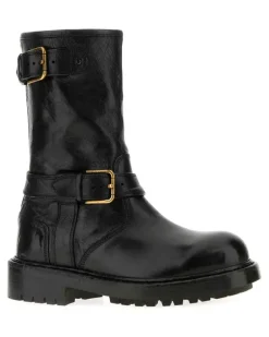 Men's Boot Black Leather