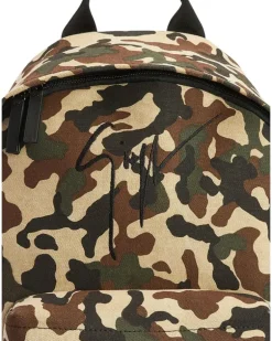 Men's Bud Camouflage Logo Backpack Multiple Colors Bags > Backpacks Multicolor