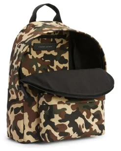 Men's Bud Camouflage Logo Backpack Multiple Colors Bags > Backpacks Multicolor