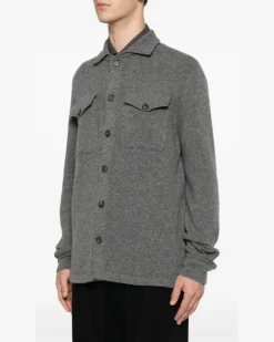 Men's Button-Up Flap-Pocket Cardigan Aw26 M