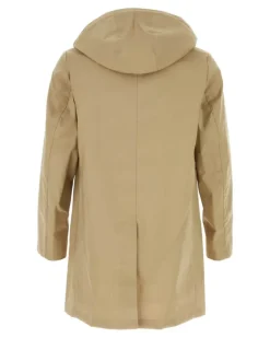 Men's Cambridge Raincoat Beige Cotton Raincoats