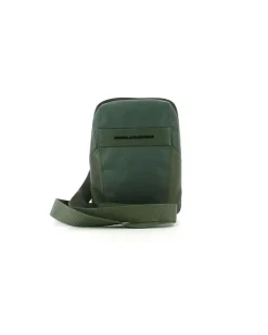 Men's Crossbody Bag Green Recycled Polyester Crossbody-bags