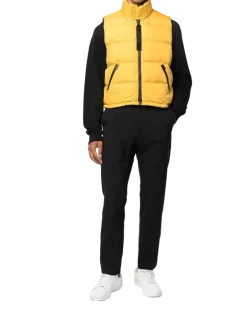 Men's Down-Padded Gilet Aw22 M Yellow