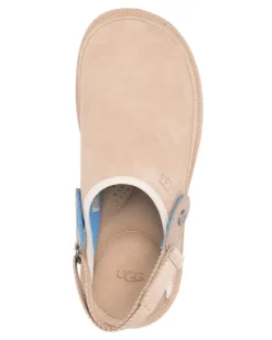 Men's Goldencoast Clogs Mules Beige Shoes ><noscript><img width=