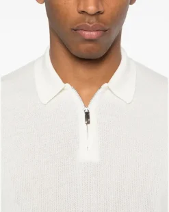 Men's Half-Zip Short-Sleeve Polo Shirt Ss26 M