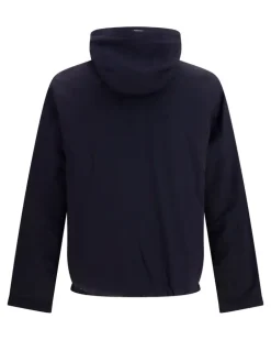 Men's Hooded Zip Jacket Blu Scuro Navy