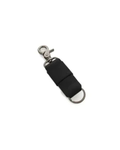 Men's Keychain Black Genuine Leather Accessories - Keychains