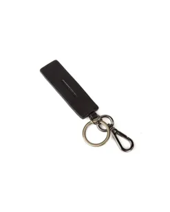 Men's Keychain Black Genuine Leather Accessories - Keychains