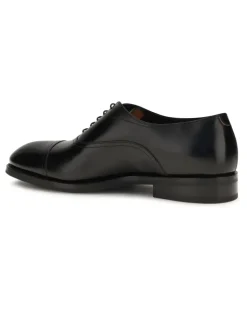 Men's Leather Lace-Up Shoes Black Calf Bos Taurus Lace Up