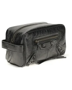 Men's Le City Beauty Case Black Lamb Ovis Aries Cases