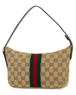 Men's Lunetta Crossbody Bag Beige Polyester Cotton Polyamide