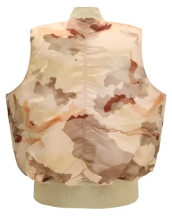 Men's Ma-1 Base Camouflage Vest Sentinel Desert Camo Nylon Blazers E Vests Beige