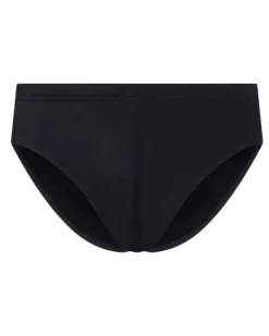 Men's Maple Leaf Logo Swim Briefs Black Clothing > Beachwear