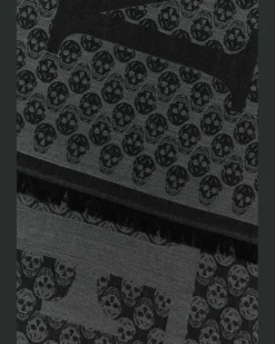 Men's Multi Scarf Gray Logo
