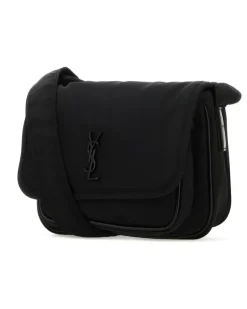 Men's Niki S Shoulder Bag Black Leather niki