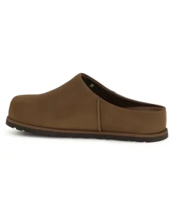 Men's Otzo Mules Dark Chestnut Sandal Brown