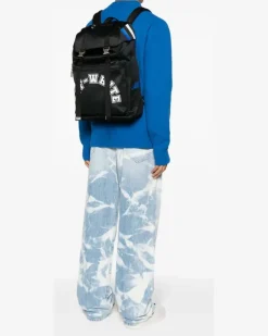 Men's Outdoor Hike Logo Backpack Black Bags > Backpacks