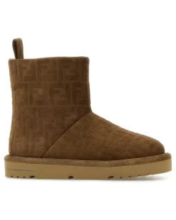 Men's Over Ankle Boot Brown Calf