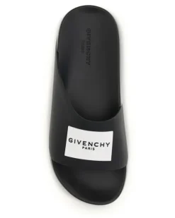 Men's Rubber Slippers Black Sandal