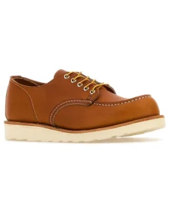 Men's Shop Moc Oxford Brown Leather