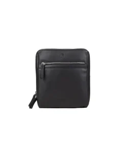Men's Shoulder Bag Black Genuine Leather Shoulder-bags