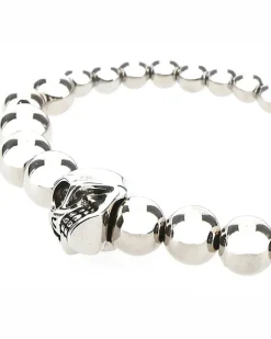 Men's Silver Metal Bracelet 0446 Brass Bracelets
