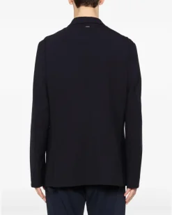 Men's Single-Breasted Blazer Ss26 M Navy