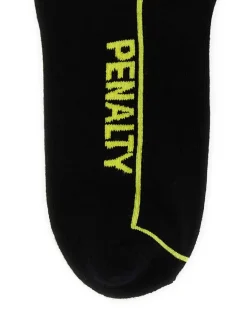 Men's Stretch Cotton Blend Socks Blackyellow Calze