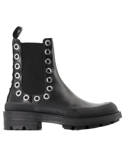 Men's Tread Slick Boot Black Leather