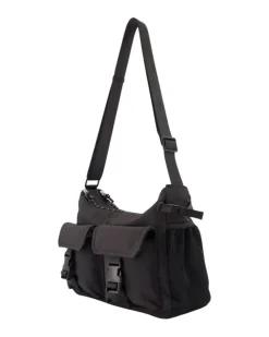 Men's Trek Crossbody Bag Black Nylon
