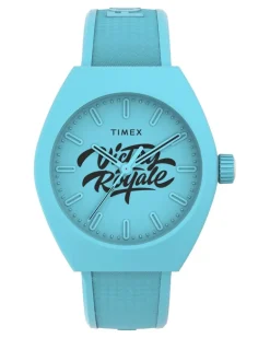 Men's Trend X Fortnite 40mm Quartz Watch Blue Accessories ><noscript><img width=