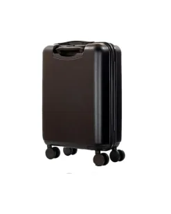 Men's Trolley Black-Black Metallic Fiber Bags Travel-bags