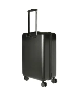 Men's Trolley Black-Black Metallic Fiber Bags Travel-bags
