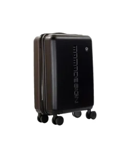 Men's Trolley Black-Black Metallic Fiber Bags - Travel-Bags Black/black