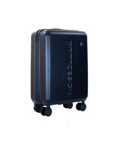Men's Trolley Blue-Blue Metallic Fiber Bags - Travel-Bags Blue/blue
