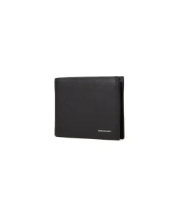 Men's Wallet Black Genuine Leather Bags