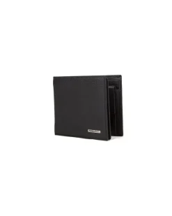 Men's Wallet Black Genuine Leather Bags