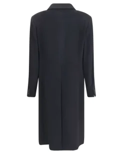 Men's Wool Whale Coat Black Hairy Mohair; Wool; Polyamide