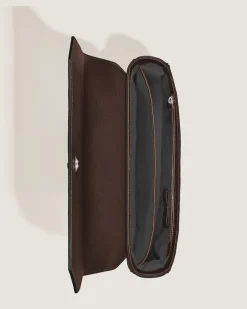 Messenger Bag aus Sartorial Leder - Ebony colour - Leder - MB222931 - Messenger Bags